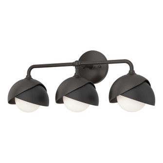 Brooklyn Brooklyn 3-Light Double Shade Bath Sconce in Oil Rubbed Bronze (39|201375-SKT-14-10-GG0711)