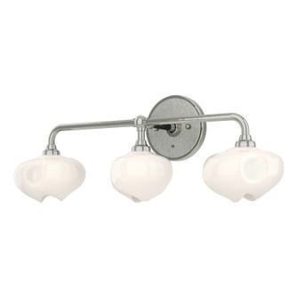 Ume Ume 3-Light Curved Arm Bath Sconce in Sterling (39|201342-SKT-85-85-FD0710)
