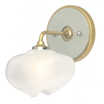 Ume Ume 1-Light Curved Arm Bath Sconce in Modern Brass (39|201340-SKT-86-82-FD0710)