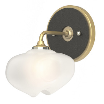 Ume Ume 1-Light Curved Arm Bath Sconce in Modern Brass (39|201340-SKT-86-10-FD0710)