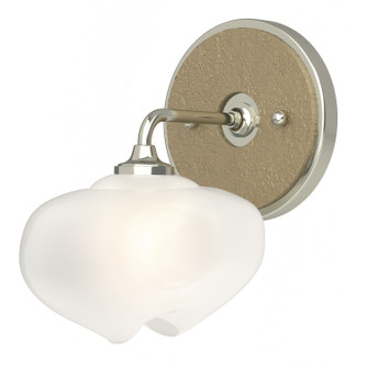 Ume Ume 1-Light Curved Arm Bath Sconce in Sterling (39|201340-SKT-85-84-FD0710)