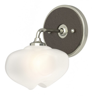 Ume Ume 1-Light Curved Arm Bath Sconce in Sterling (39|201340-SKT-85-14-FD0710)