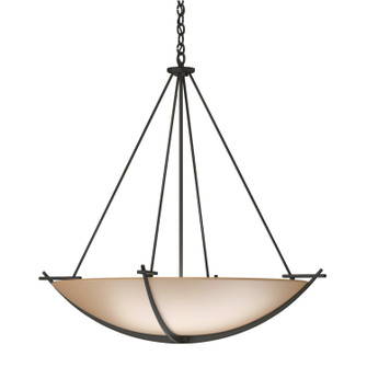 Compass Three Light Chandelier in Dark Smoke (39|194531-SKT-07-SS0170)