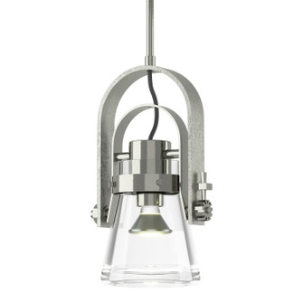 Erlenmeyer One Light Mini Pendant in Sterling (39|187200-SKT-MULT-85-ZM0467)