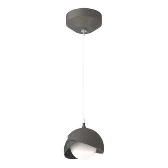 Brooklyn Brooklyn Double Shade Low Voltage Mini Pendant in Natural Iron (39|161183-SKT-STND-20-10-GG0711)
