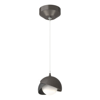 Brooklyn Brooklyn Double Shade Low Voltage Mini Pendant in Oil Rubbed Bronze (39|161183-SKT-STND-14-10-GG0711)