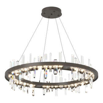 Solitude Solitude Circular LED Pendant in Dark Smoke (39|139915-LED-STND-07-CR)