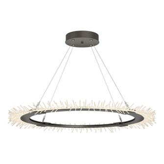 Anemone Anemone Circular LED Pendant in Dark Smoke (39|139772-LED-STND-07)