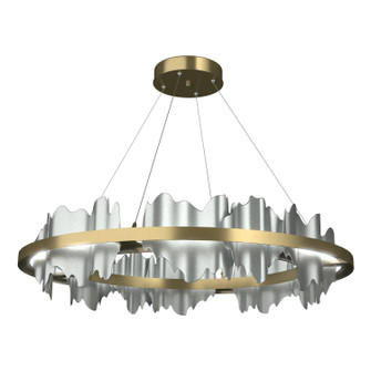 Hildene Hildene Circular LED Pendant in Modern Brass (39|139653-LED-STND-86-82)