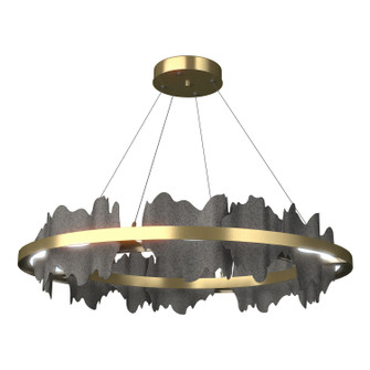 Hildene Hildene Circular LED Pendant in Modern Brass (39|139653-LED-STND-86-20)