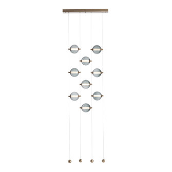 Abacus LED Pendant in Black (39|139057-LED-STND-10-GG0668)