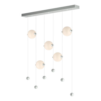 Abacus Abacus 5-Light LED Pendant in Vintage Platinum (39|139050-LED-STND-82-GG0668)