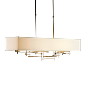 Cavaletti Four Light Pendant in Modern Brass (39|137670-SKT-LONG-86-SE4298)