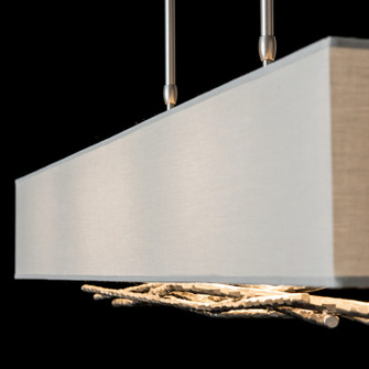 Brindille Four Light Pendant in Modern Brass (39|137660-SKT-SHRT-86-SE4298)