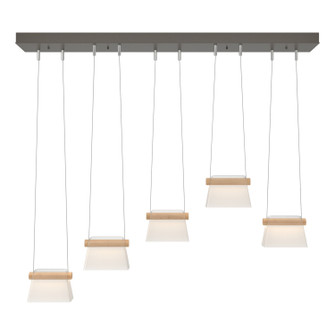 Cowbell LED Pendant in Dark Smoke (39|136570-LED-STND-07-WD-YE0560)