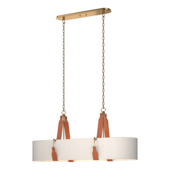 Saratoga Saratoga Oval Pendant in Antique Brass (39|134070-SKT-STND-27-LC-SE4608)