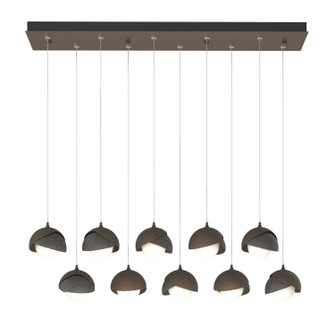 Brooklyn LED Pendant in Bronze (39|131205-SKT-STND-05-20-GG0711)