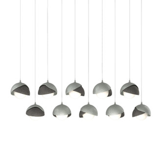 Brooklyn Brooklyn 10-Light Double Shade Pendant in Vintage Platinum (39|131205-SKT-LONG-82-20-GG0711)