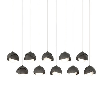 Brooklyn Brooklyn 10-Light Double Shade Pendant in Natural Iron (39|131205-SKT-LONG-20-14-GG0711)