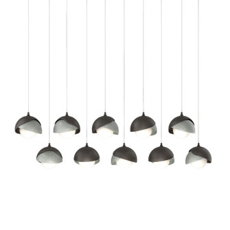 Brooklyn LED Pendant in Oil Rubbed Bronze (39|131205-SKT-LONG-14-82-GG0711)