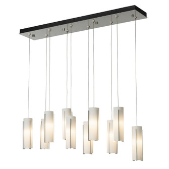 Exos Glass LED Pendant in Oil Rubbed Bronze (39|131204-SKT-LONG-14-ZM0065)