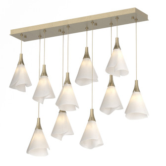 Mobius LED Pendant in Soft Gold (39|131202-SKT-STND-84-SH1987)