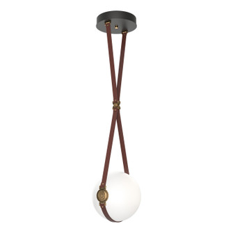 Derby Derby Small LED Pendant in Black (39|131040-LED-STND-10-27-LB-NL-GG0670)