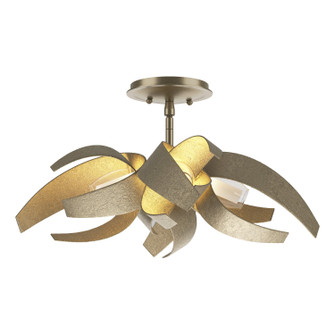 Corona Four Light Semi-Flush Mount in Soft Gold (39|128712-SKT-84-YE0352)
