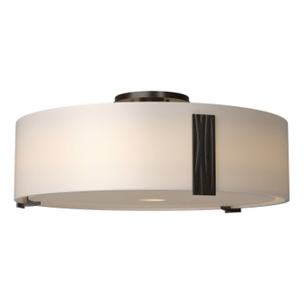 Impressions Three Light Semi Flush Mount in Oil Rubbed Bronze (39|126751-SKT-14-GG0216)