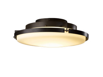 Metra LED Semi-Flush Mount in Bronze (39|126747-LED-05-GG0437)