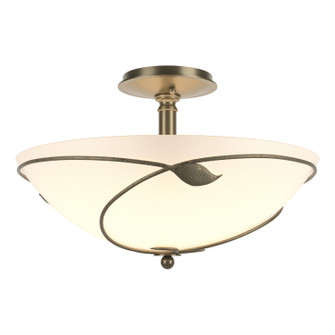 Leaf Forged Leaves Large Semi-Flush in Soft Gold (39|126732-SKT-84-GG0052)