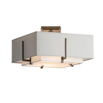 Exos Two Light Semi-Flush Mount in Modern Brass (39|126507-SKT-86-SF1205-SF1605)