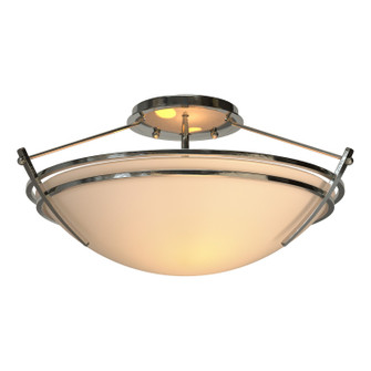 Tryne Two Light Semi-Flush Mount in Sterling (39|124412-SKT-85-SS0047)