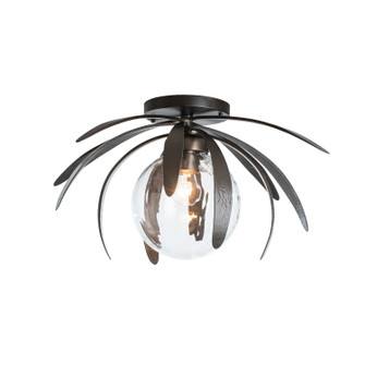 Dahlia One Light Semi-Flush Mount in Bronze (39|124350-SKT-05-GG0631)