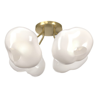 Ume Ume 4-Light Semi-Flush in Modern Brass (39|121370-SKT-86-FD0710)