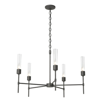 Vela Five Light Chandelier in Natural Iron (39|105045-SKT-20-ZM0611)
