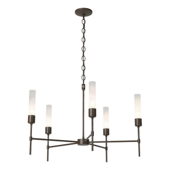 Vela Five Light Chandelier in Bronze (39|105045-SKT-05-FD0611)