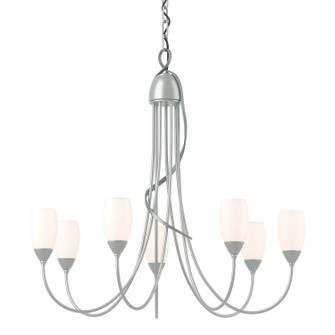Flora Seven Light Chandelier in Vintage Platinum (39|103049-SKT-82-GG0444)