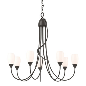 Flora Flora 7 Arm Chandelier in Oil Rubbed Bronze (39|103049-SKT-14-GG0444)