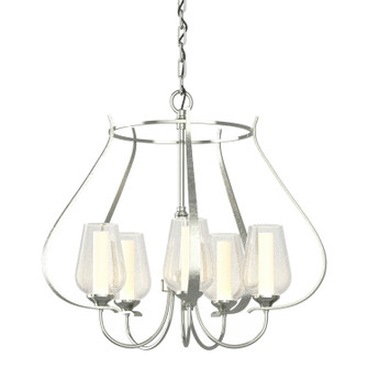 Flora Flora 5 Arm Chandelier in Sterling (39|103045-SKT-85-ZS0354)