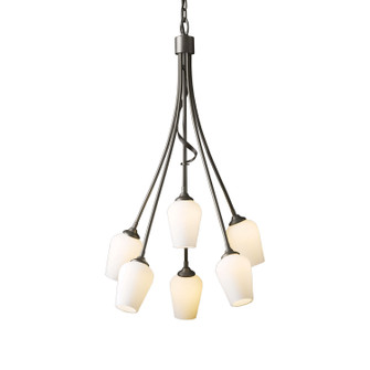 Flora Six Light Chandelier in Soft Gold (39|103043-SKT-84-ZS0354)