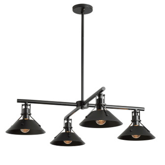 Henry Four Light Outdoor Pendant in Coastal Natural Iron (39|364210-SKT-MULT-20)