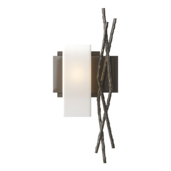 Brindille One Light Wall Sconce in Dark Smoke (39|207670-SKT-LFT-07-GG0351)