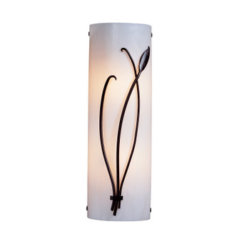 Leaf Forged Leaf and Stem Sconce in Dark Smoke (39|205770-SKT-RGT-07-BB0411)