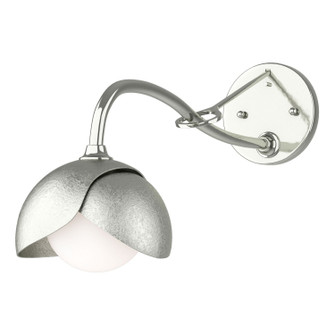 Brooklyn Brooklyn 1-Light Double Shade Long-Arm Sconce in Sterling (39|201377-SKT-85-85-GG0711)