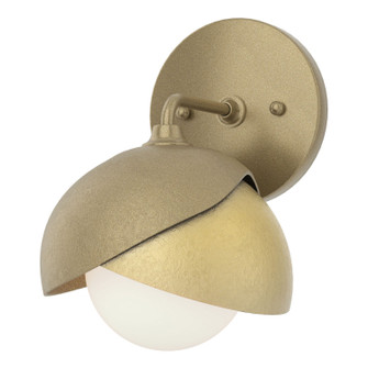 Brooklyn Brooklyn 1-Light Double Shade Bath Sconce in Soft Gold (39|201374-SKT-84-86-GG0711)