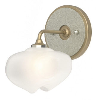 Ume Ume 1-Light Curved Arm Bath Sconce in Soft Gold (39|201340-SKT-84-85-FD0710)