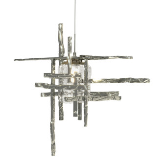 Tura Tura Seeded Glass Low Voltage Mini Pendant in Sterling (39|161184-SKT-STND-85-II0728)