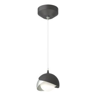 Brooklyn Brooklyn Double Shade Low Voltage Mini Pendant in Black (39|161183-SKT-STND-10-82-GG0711)