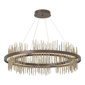 Gossamer Gossamer Circular LED Pendant in Bronze (39|139656-LED-STND-05-84)
